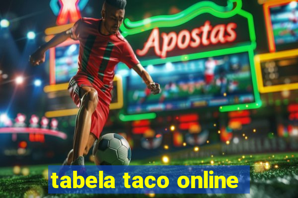 tabela taco online